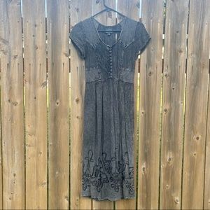 UO Maxi Dress Gray Sz XS